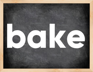 3 forms of the verb bake