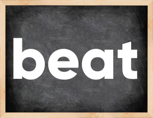 3 forms of the verb beat