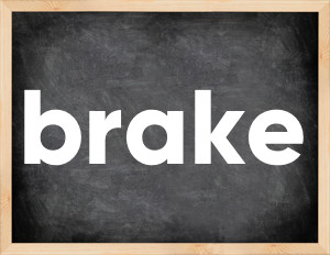 3 forms of the verb brake