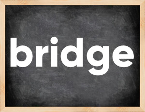 3 forms of the verb bridge