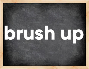 3 forms of the verb brush up