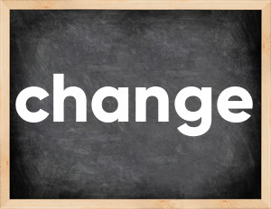 3 forms of the verb change