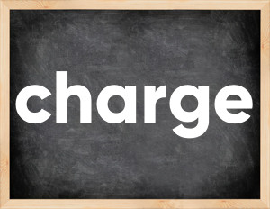 3 forms of the verb charge