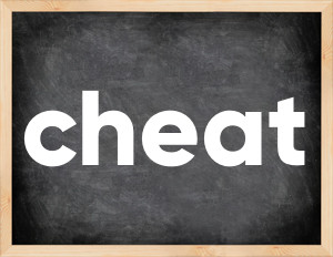 3 forms of the verb cheat