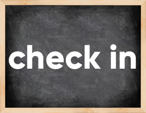 3 forms of the verb check in