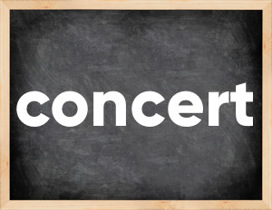 3 forms of the verb concert