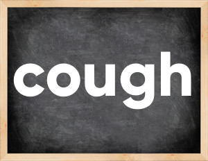 3 forms of the verb cough
