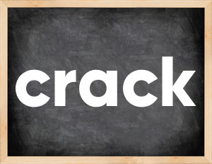 3 forms of the verb crack