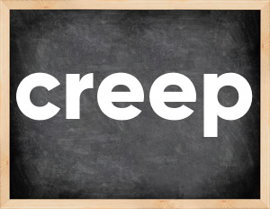 3 forms of the verb creep