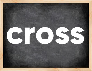 3 forms of the verb cross
