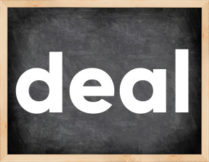 3 forms of the verb deal