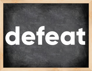 3 forms of the verb defeat