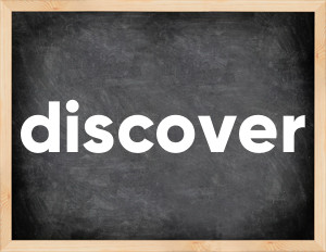 3 forms of the verb discover