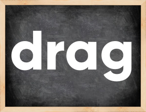 3 forms of the verb drag