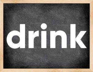 3 forms of the verb drink in English