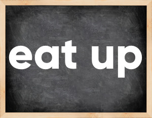 3 forms of the verb eat up