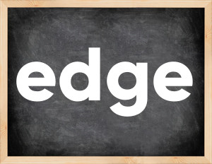 3 forms of the verb edge