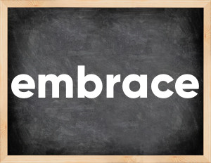 3 forms of the verb embrace