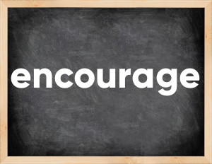 3 forms of the verb encourage