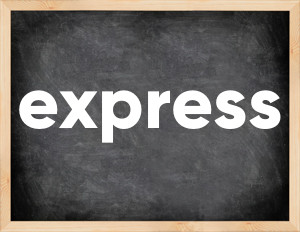 3 forms of the verb express