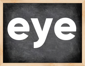 3 forms of the verb eye