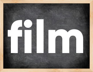 3 forms of the verb film