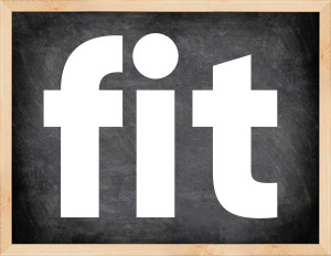3 forms of the verb fit