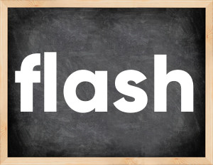 3 forms of the verb flash