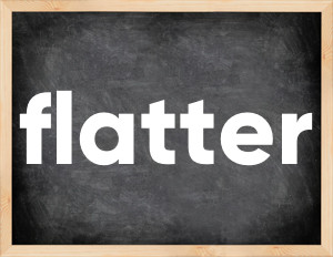 3 forms of the verb flatter