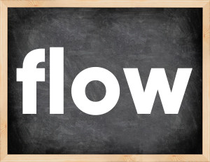 3 forms of the verb flow