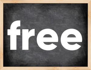 3 forms of the verb free