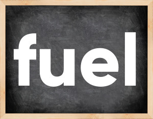 3 forms of the verb fuel
