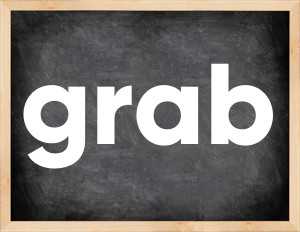 3 forms of the verb grab