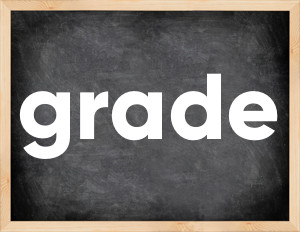 3 forms of the verb grade