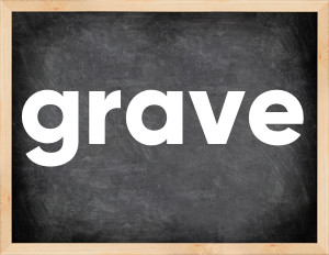 3 forms of the verb grave