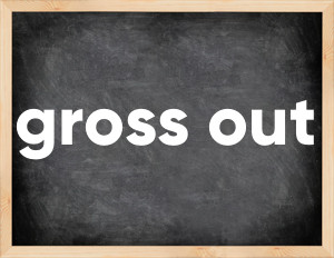 3 forms of the verb gross out