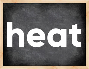 3 forms of the verb heat