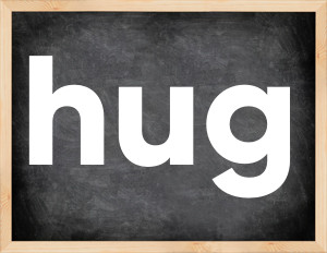 3 forms of the verb hug