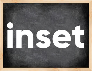 3 forms of the verb inset