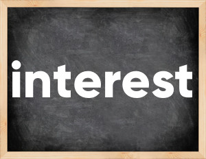 3 forms of the verb interest
