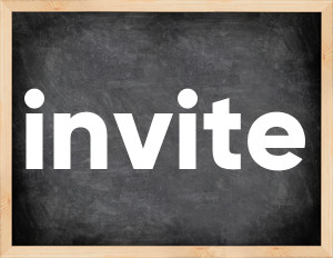 3 forms of the verb invite