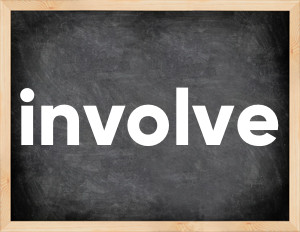 3 forms of the verb involve