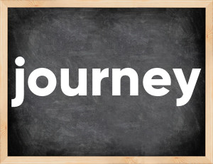 3 forms of the verb journey