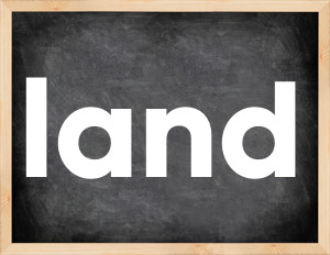 3 forms of the verb land