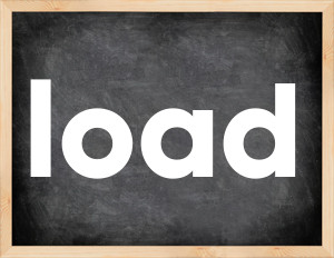 3 forms of the verb load