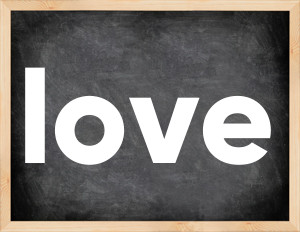 3 forms of the verb love