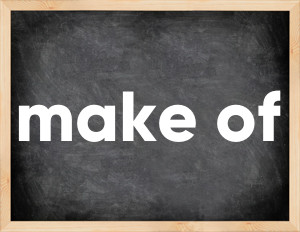 3 forms of the verb make of