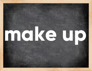 3 forms of the verb make up