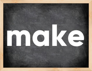 3 forms of the verb make