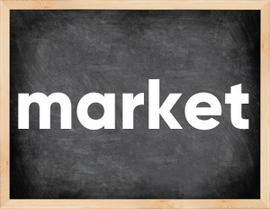 3 forms of the verb market